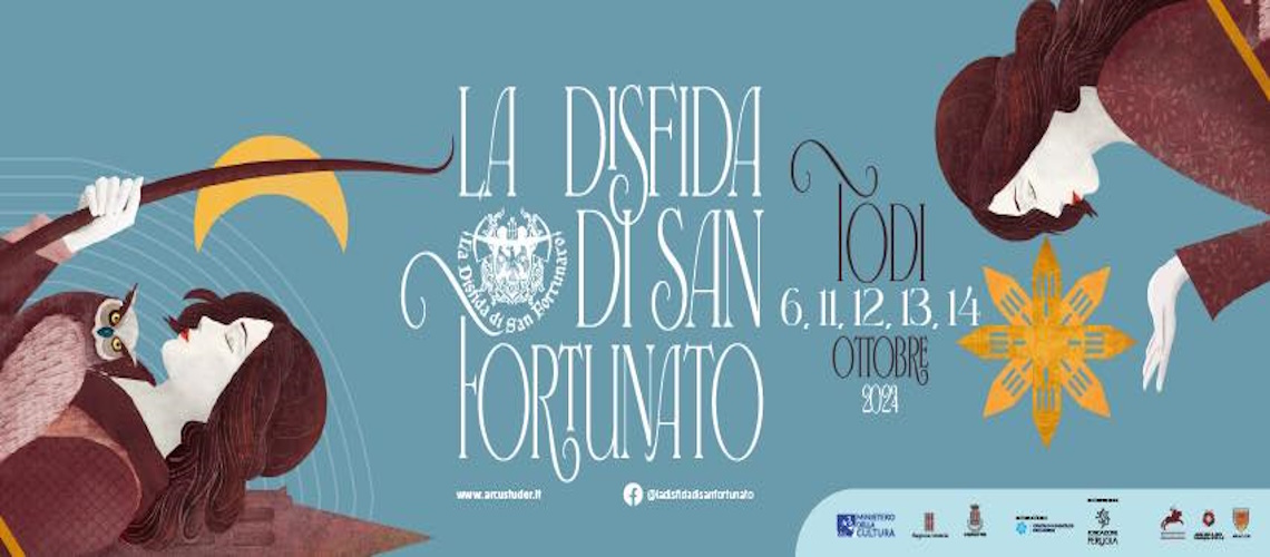 playbill La disfida di san fortunato 2024 - Todi